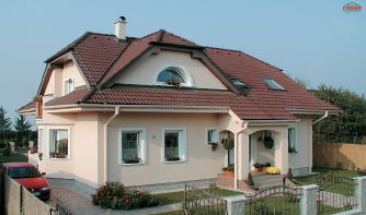 Interesting house with attic space.